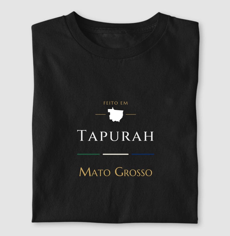 Camiseta Feito em de Tapurah