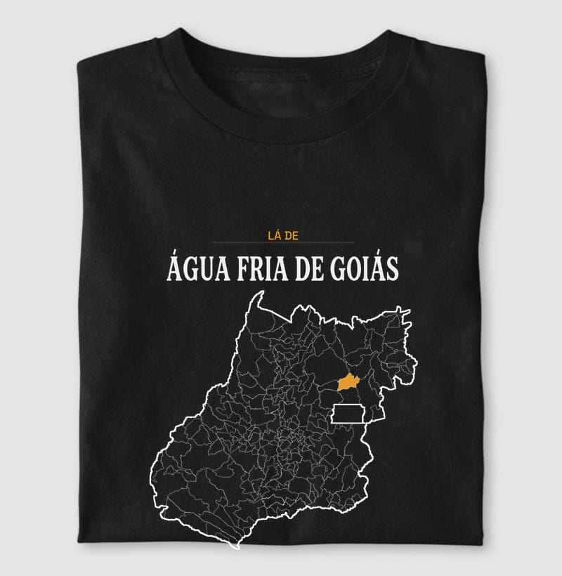 Camiseta Território de Água Fria de Goiás