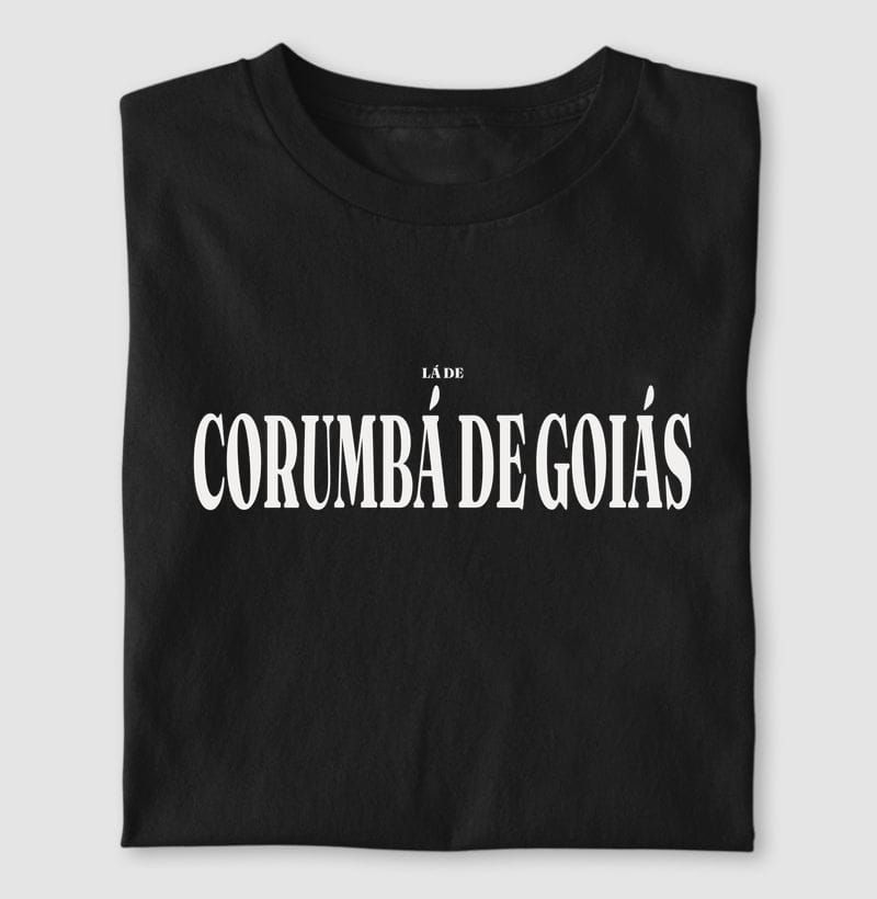 Camiseta Tipografia de Corumbá de Goiás