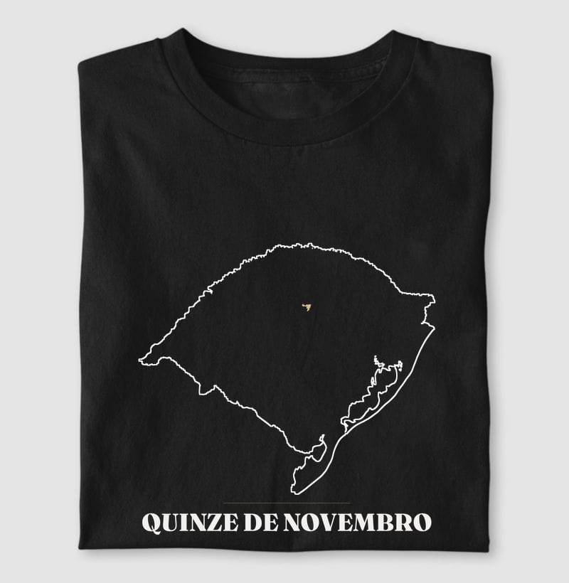 Camiseta Traço de Quinze de Novembro