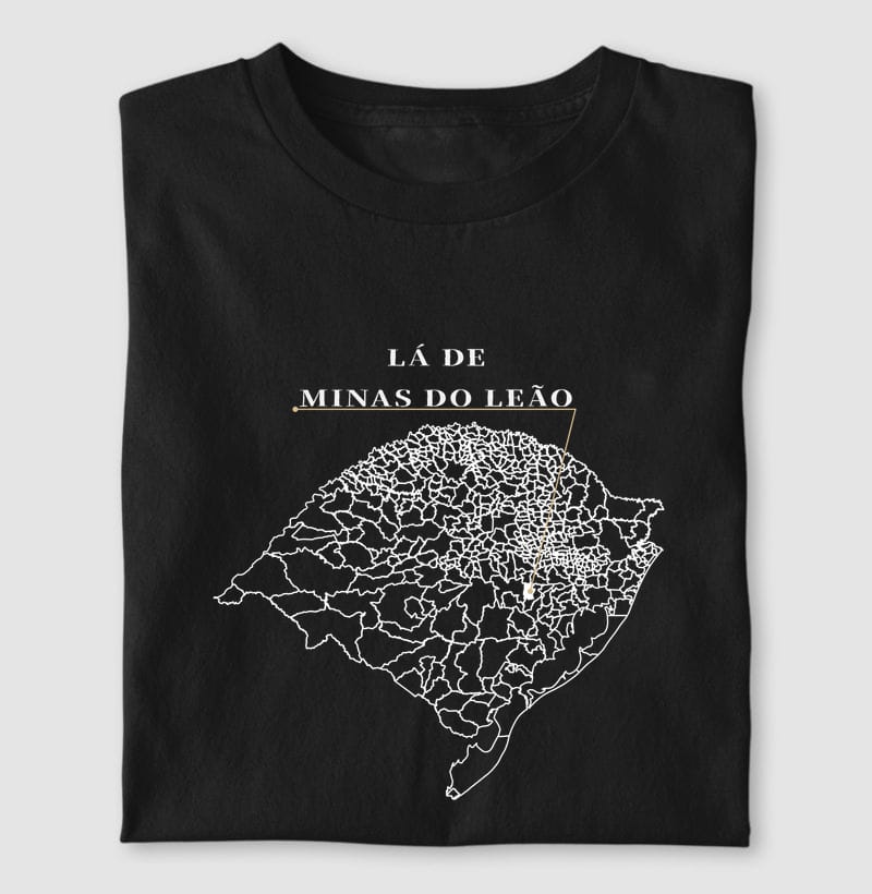 Camiseta Ponto de Origem de Minas do Leão