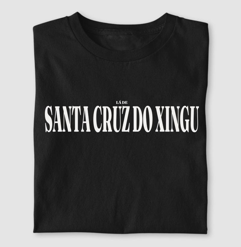 Camiseta Tipografia de Santa Cruz do Xingu