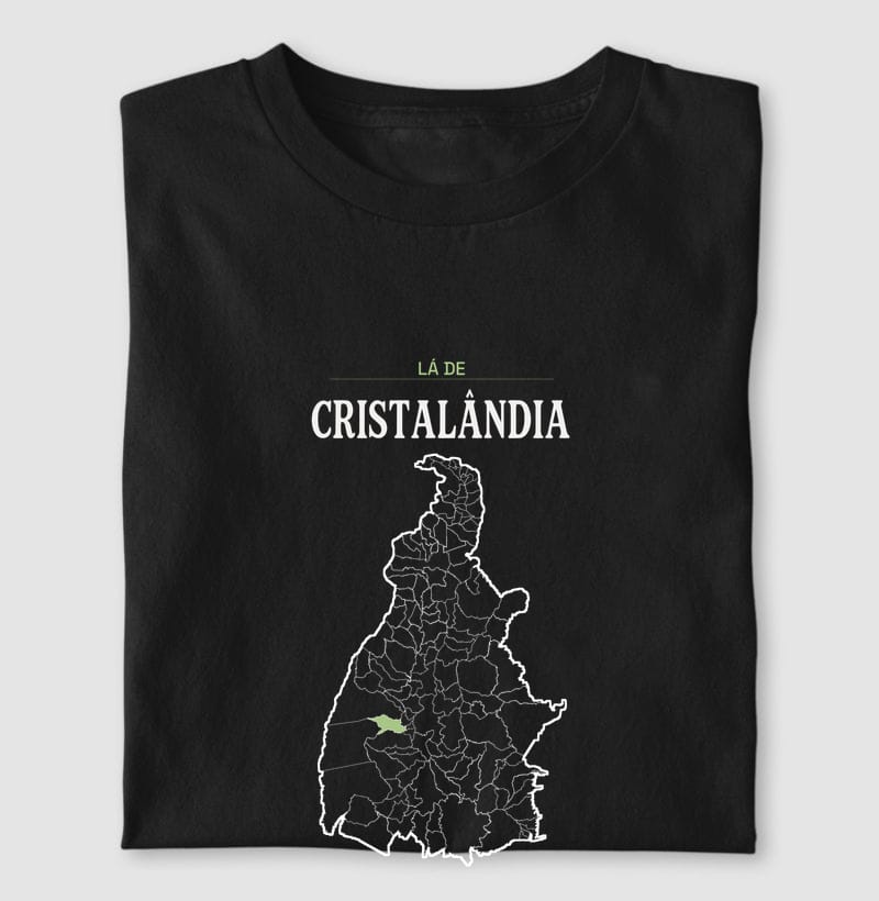 Camiseta Território de Cristalândia