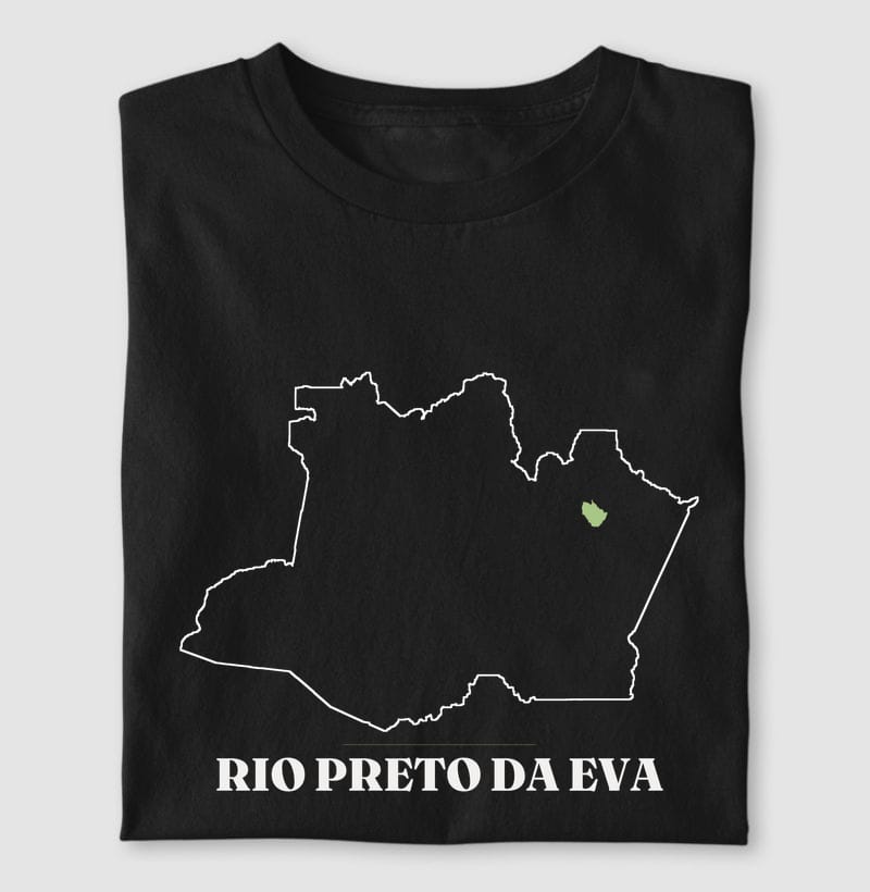 Camiseta Traço de Rio Preto da Eva