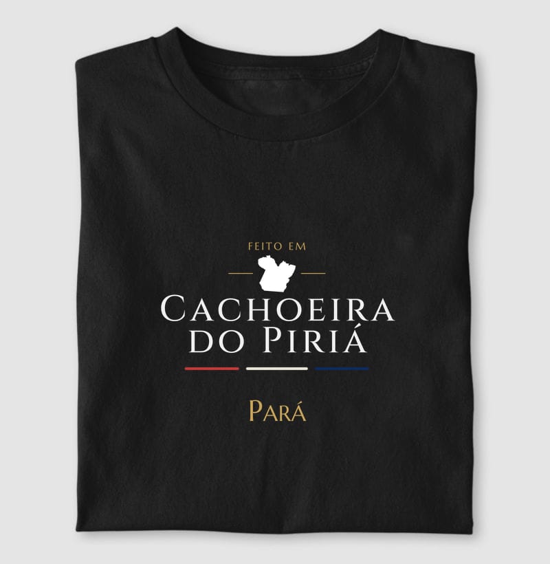 Camiseta Feito em de Cachoeira do Piriá