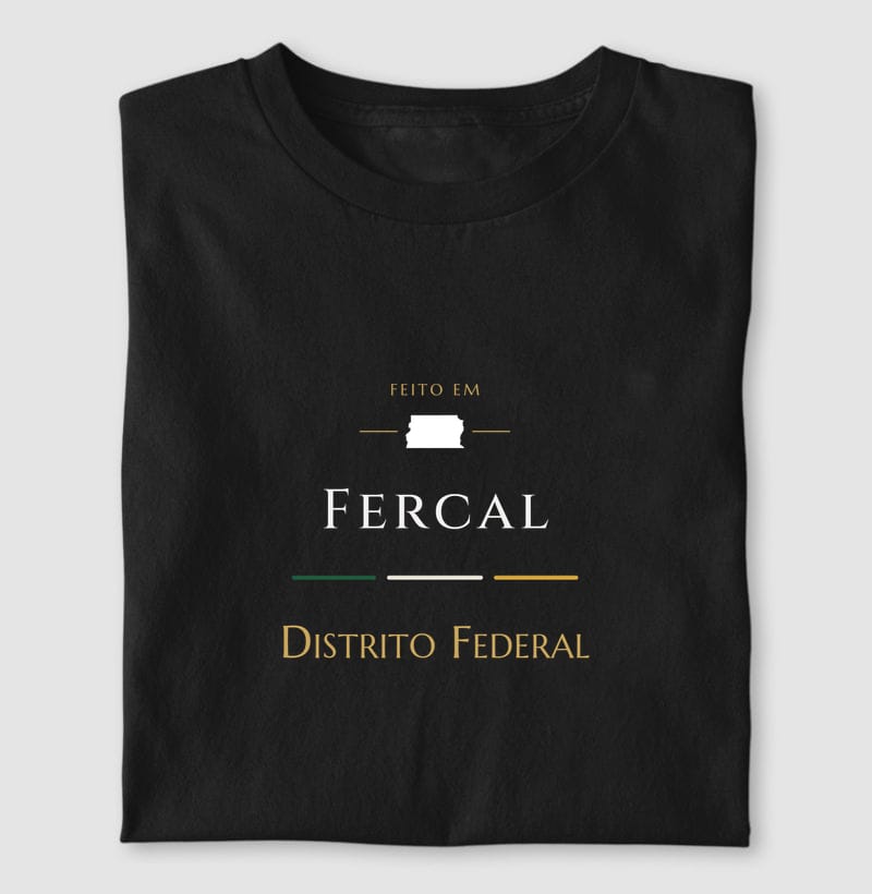 Feito em, Fercal · DF
