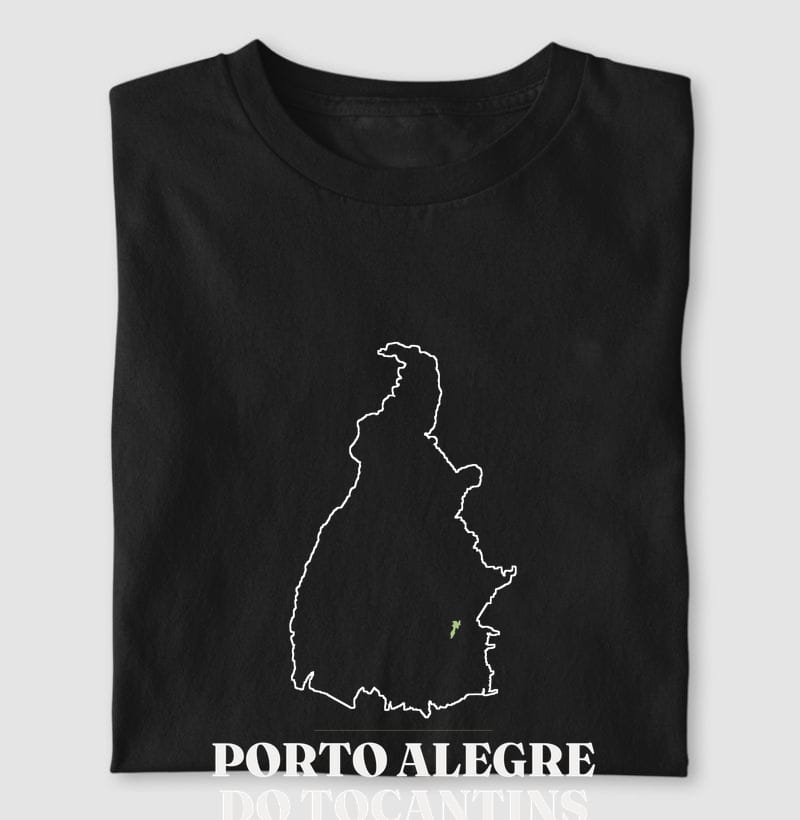 Camiseta Traço de Porto Alegre do Tocantins
