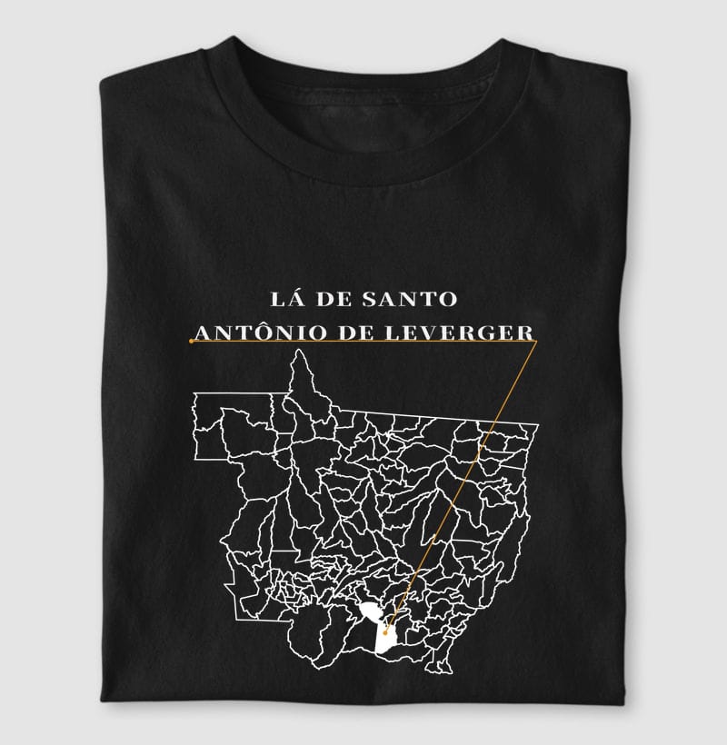 Camiseta Ponto de Origem de Santo Antônio de Leverger