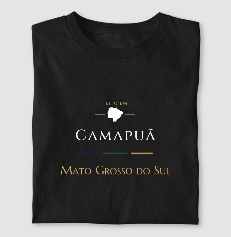 Feito em, Camapuã · MS