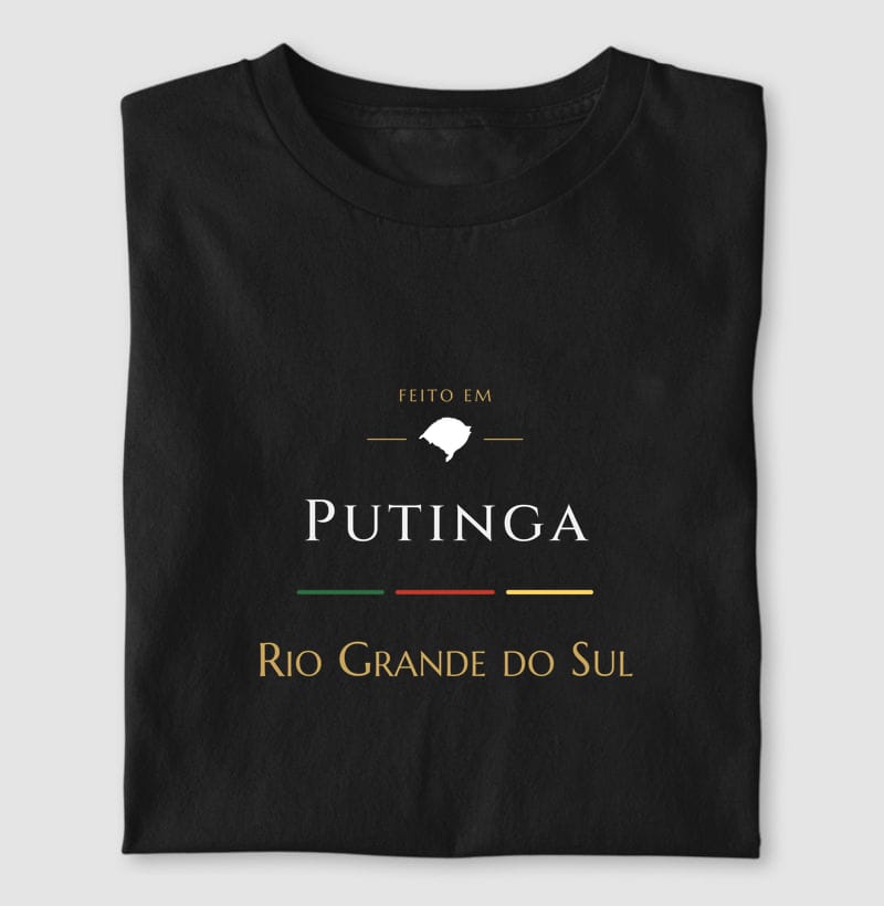 Camiseta Feito em de Putinga
