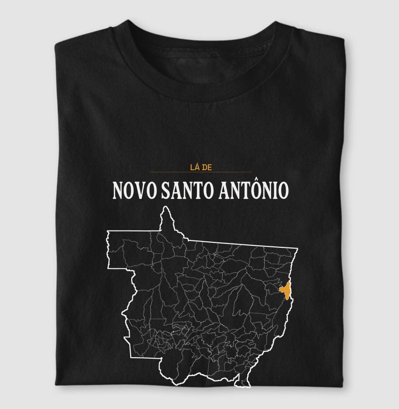 Camiseta Território de Novo Santo Antônio