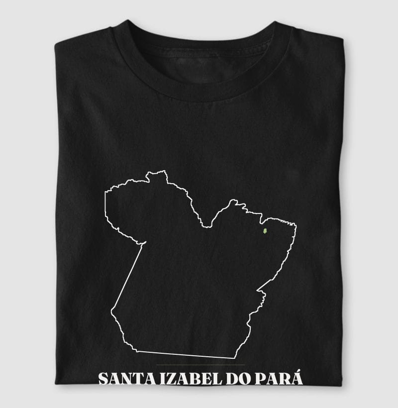 Camiseta Traço de Santa Izabel do Pará