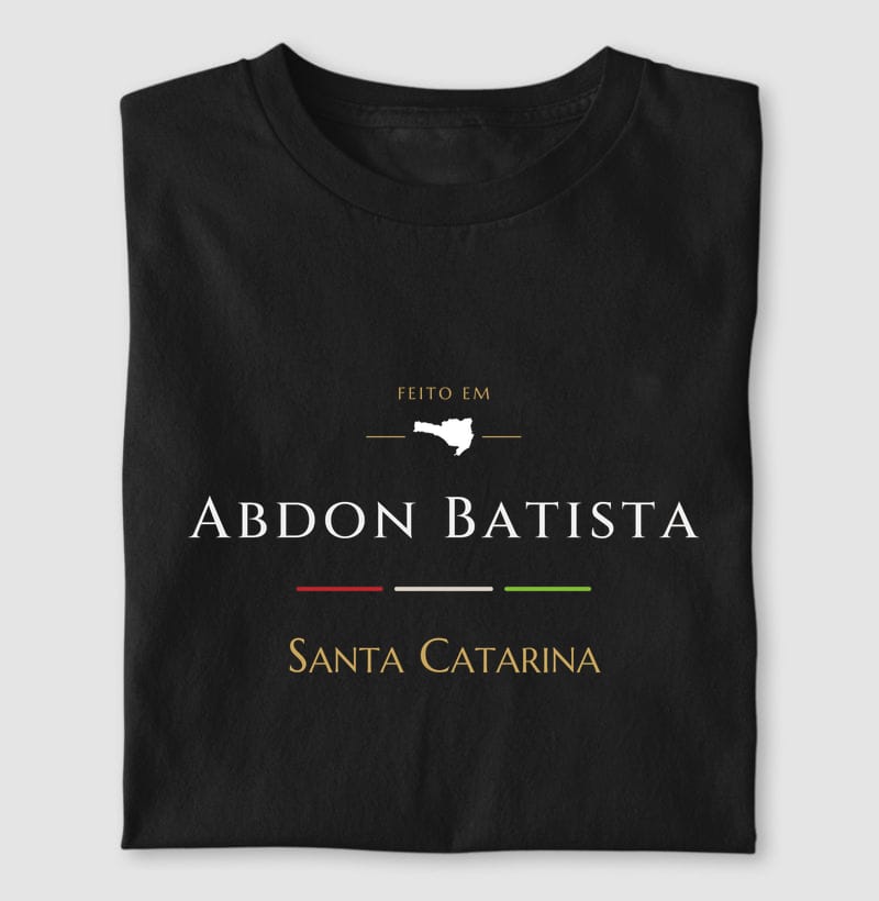Feito em, Abdon Batista · SC