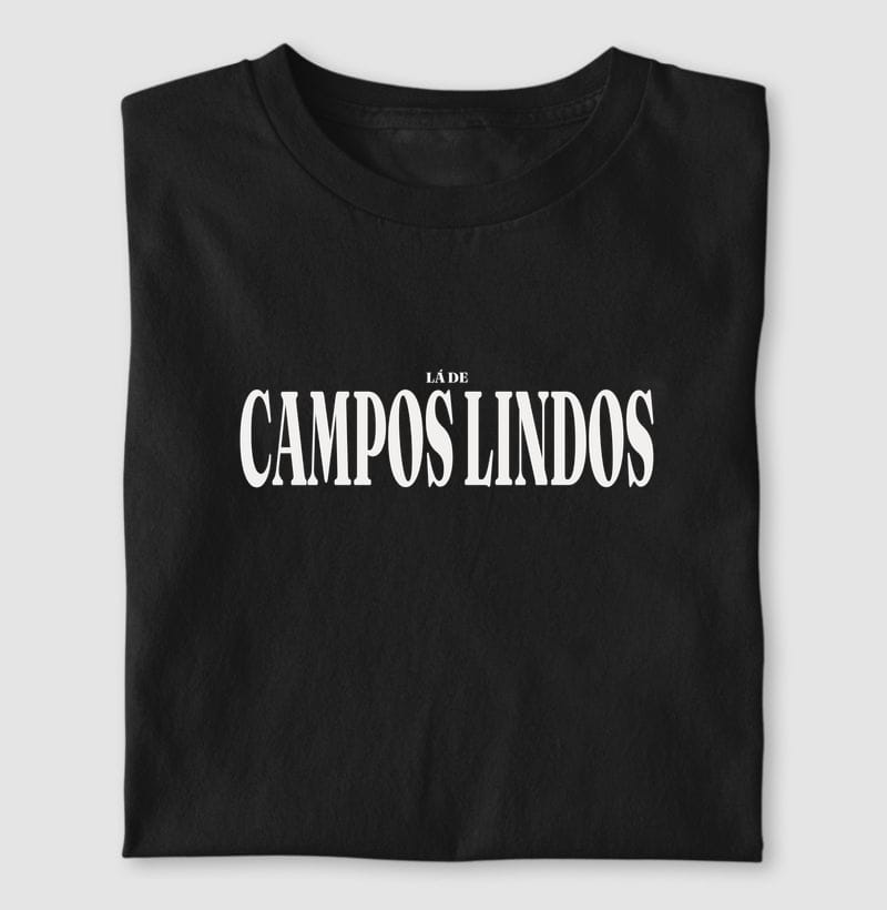 Camiseta Tipografia de Campos Lindos