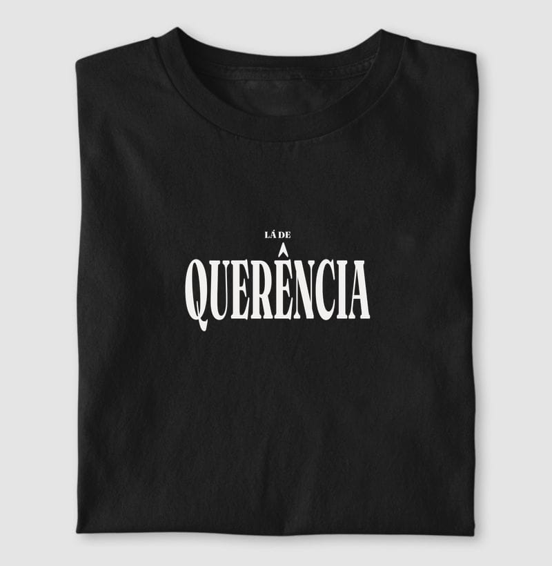 Camiseta Tipografia de Querência