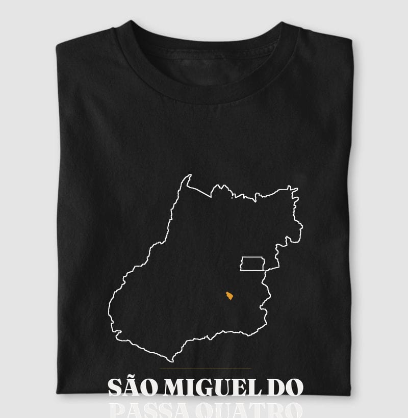 Camiseta Traço de São Miguel do Passa Quatro