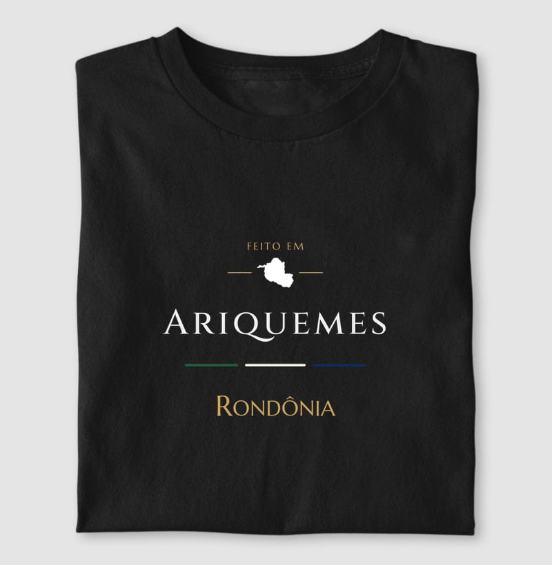 Feito em, Ariquemes · RO