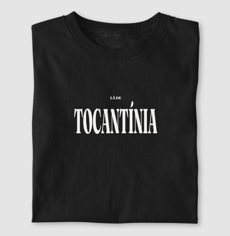 Camiseta Tipografia de Tocantínia