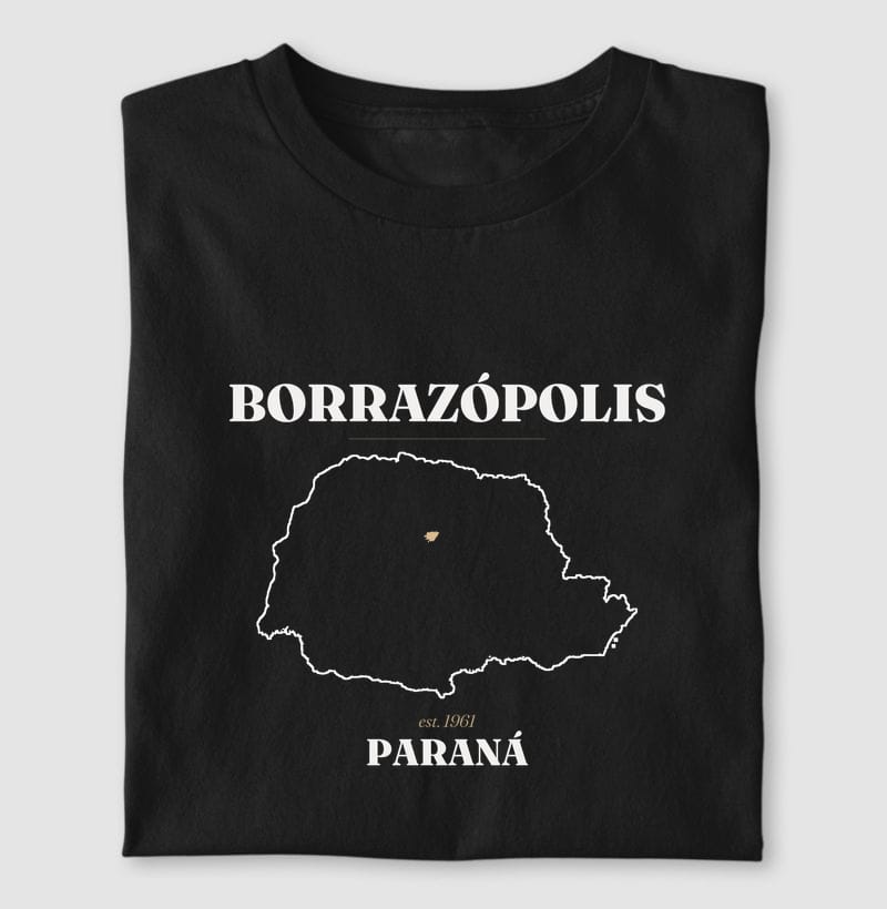 Camiseta Legado de Borrazópolis