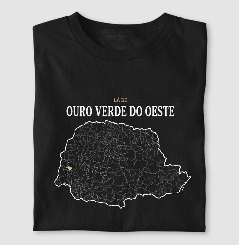 Camiseta Território de Ouro Verde do Oeste