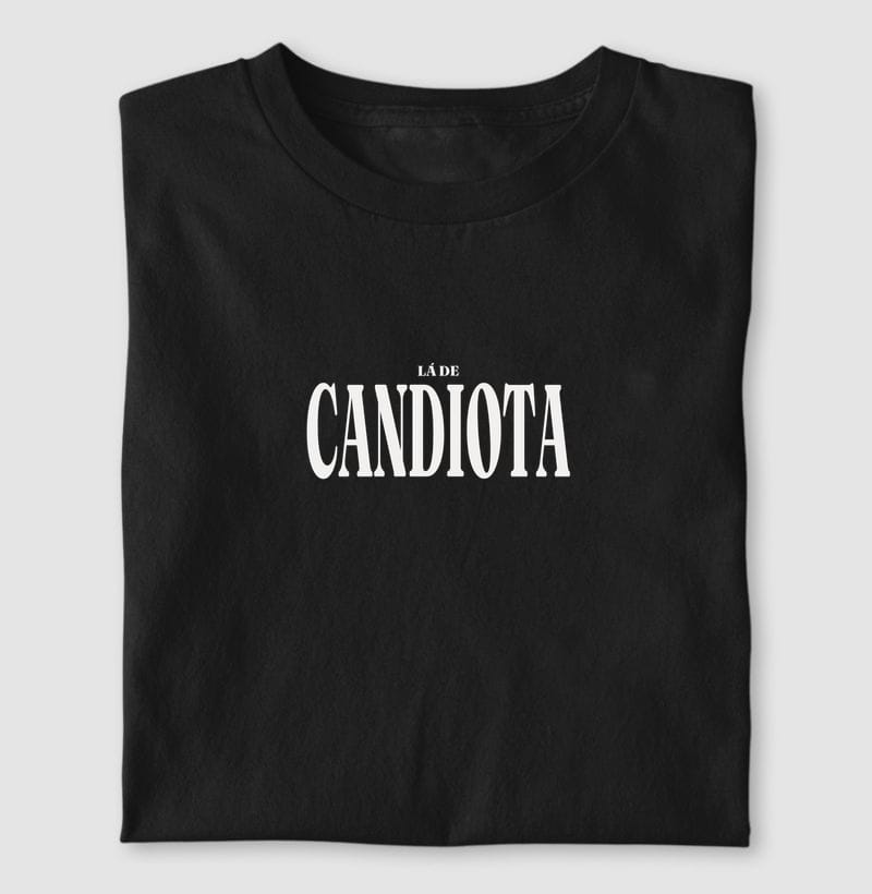 Camiseta Tipografia de Candiota