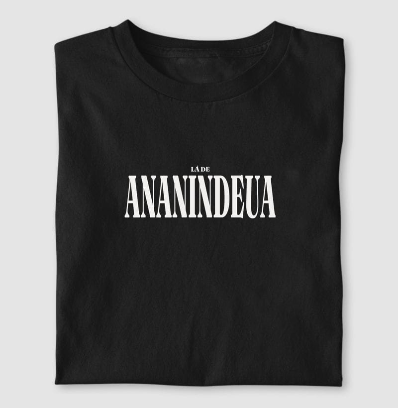 Camiseta Tipografia de Ananindeua