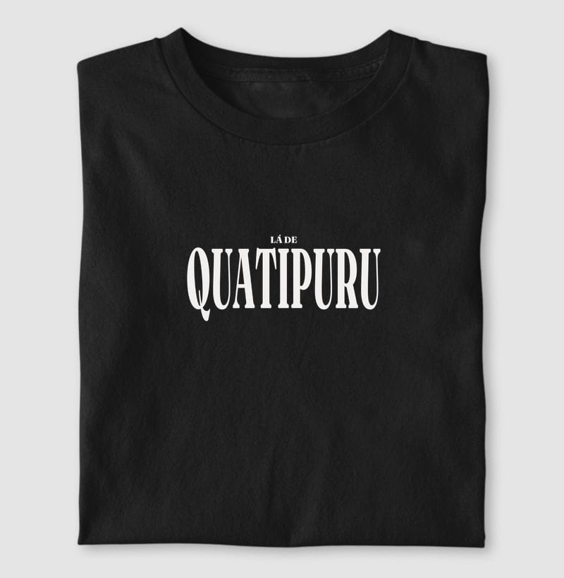 Camiseta Tipografia de Quatipuru