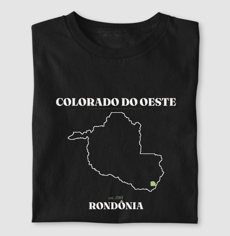 Camiseta Legado de Colorado do Oeste