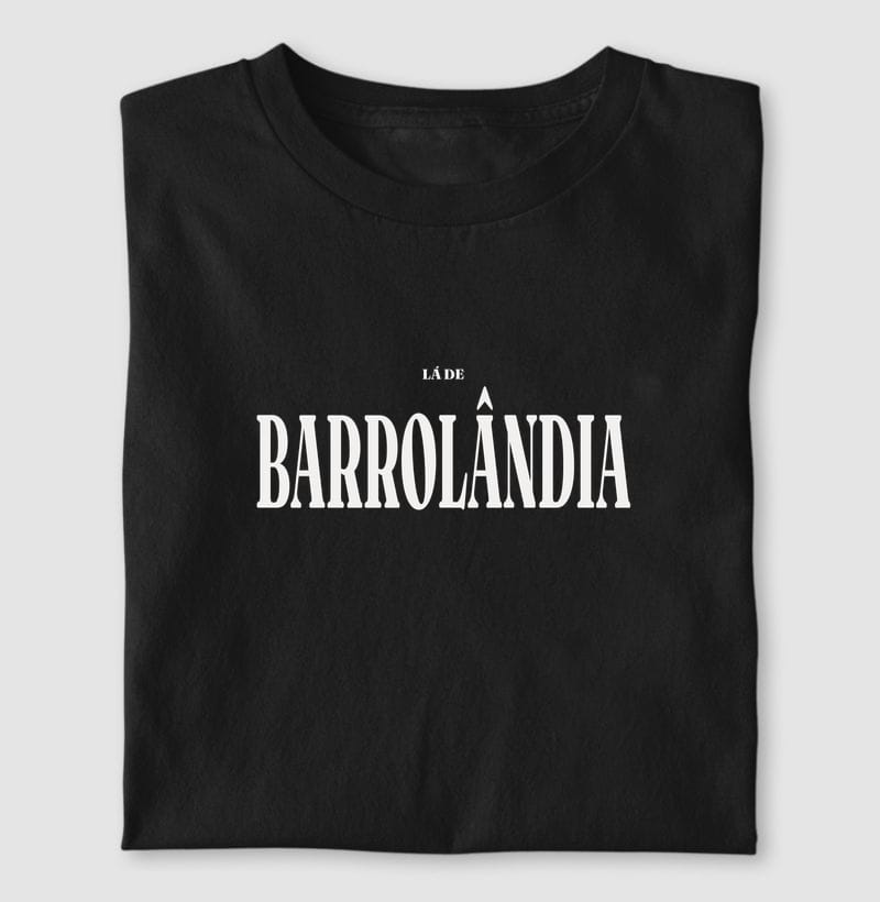 Camiseta Tipografia de Barrolândia