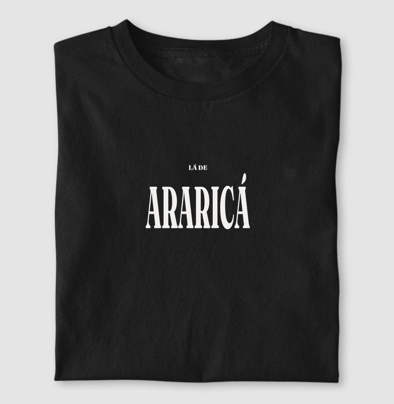 Camiseta Tipografia de Araricá