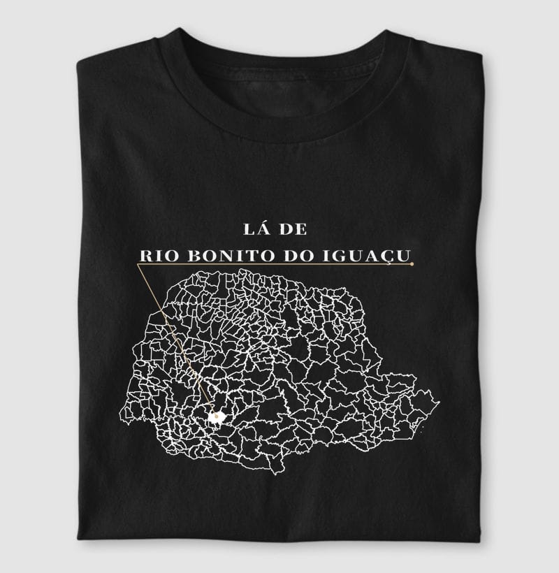 Camiseta Ponto de Origem de Rio Bonito do Iguaçu