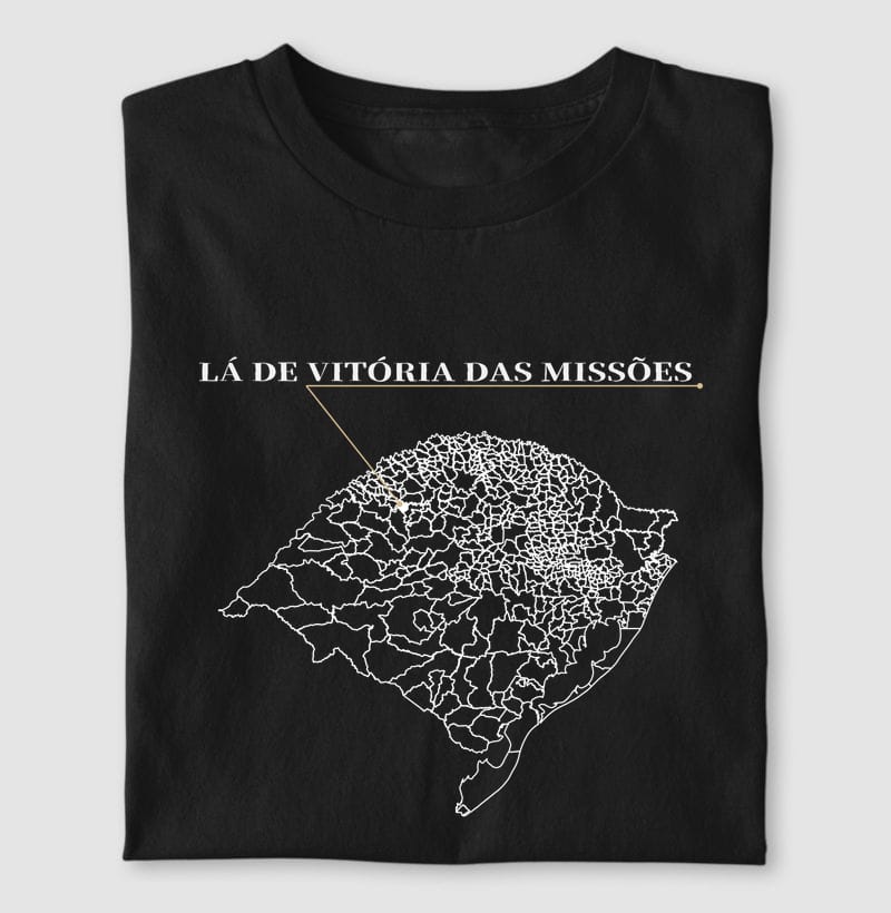 Camiseta Ponto de Origem de Vitória das Missões