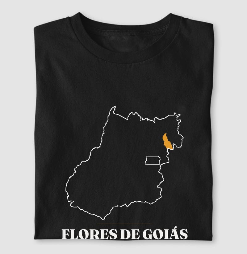 Camiseta Traço de Flores de Goiás
