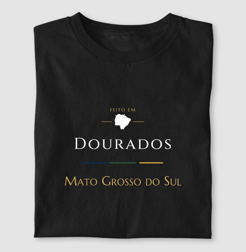 Feito em, Dourados · MS