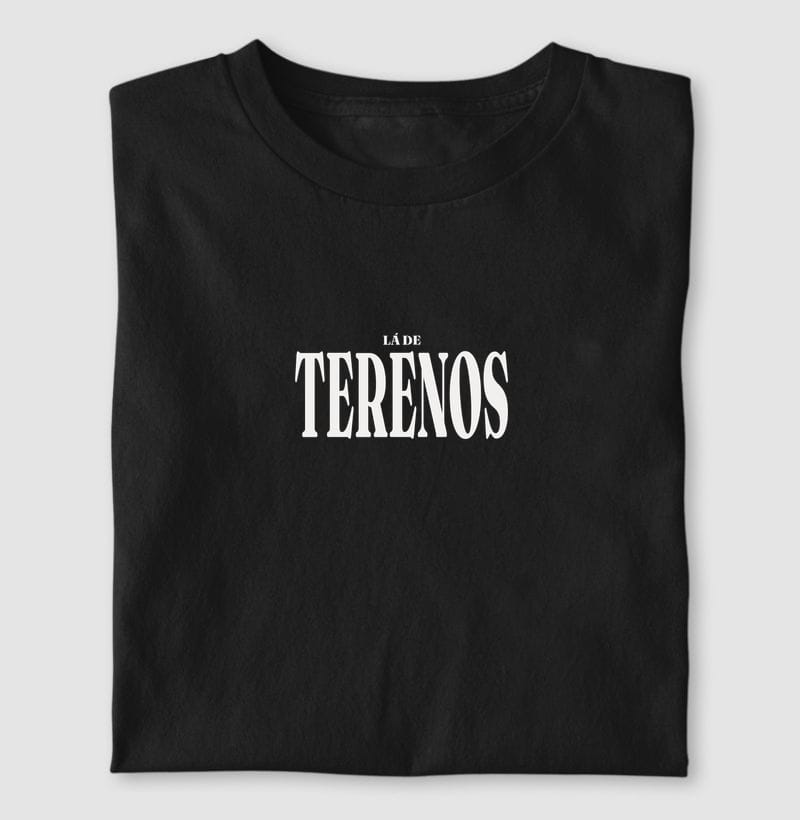 Camiseta Tipografia de Terenos