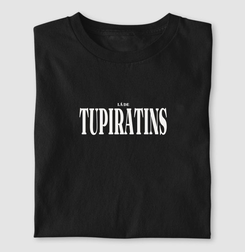 Camiseta Tipografia de Tupiratins