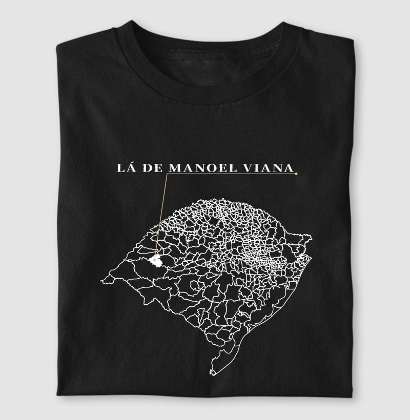 Camiseta Ponto de Origem de Manoel Viana