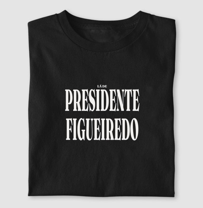 Camiseta Tipografia de Presidente Figueiredo
