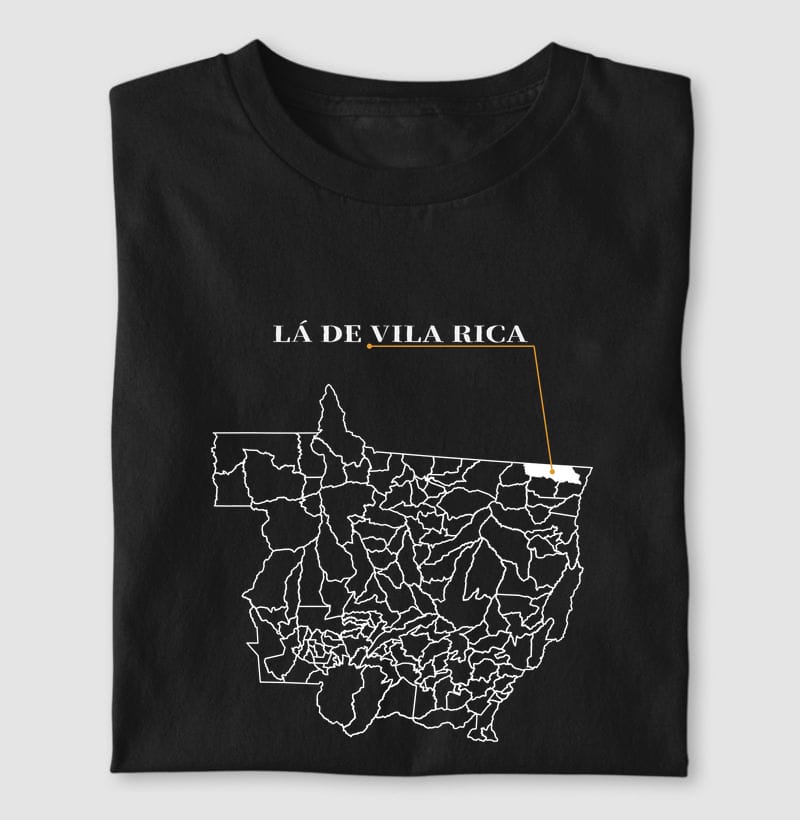 Camiseta Ponto de Origem de Vila Rica
