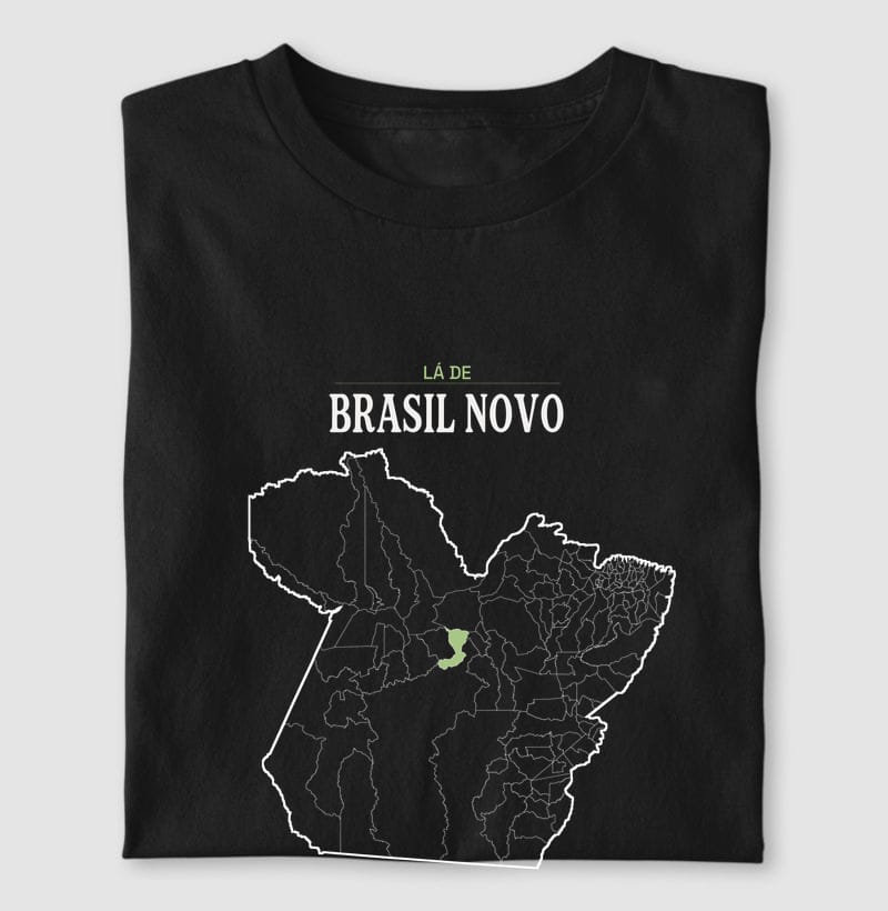 Camiseta Território de Brasil Novo