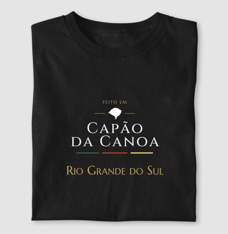 Camiseta Feito em de Capão da Canoa
