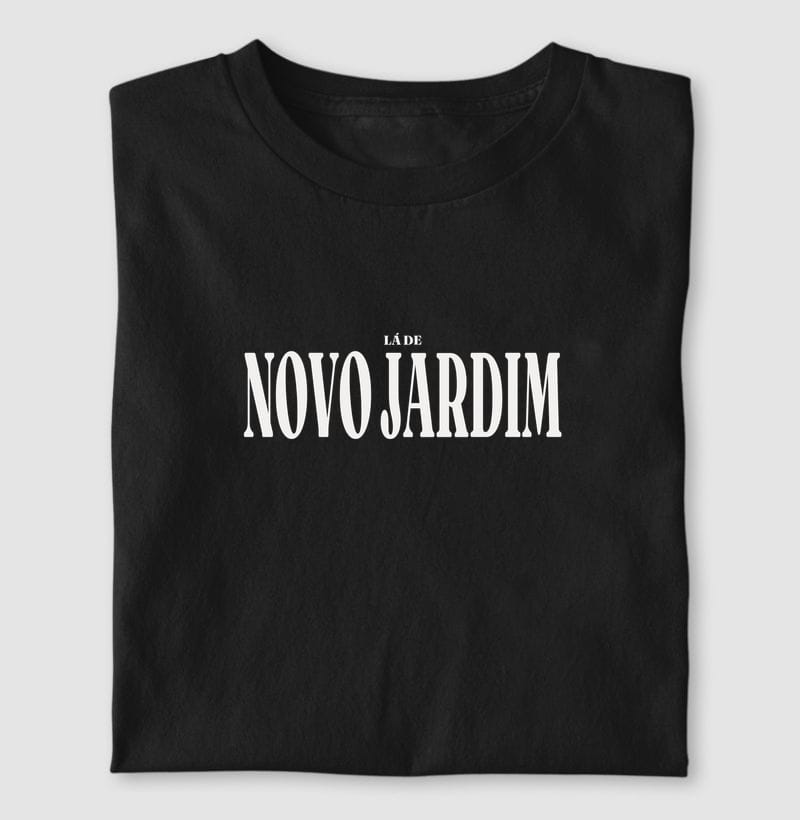 Camiseta Tipografia de Novo Jardim