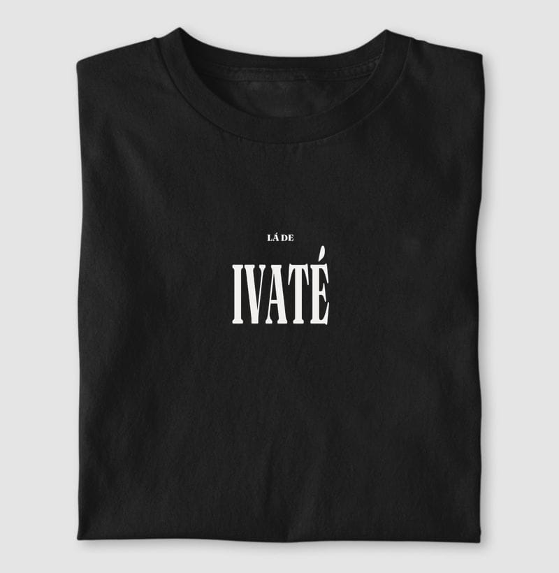 Camiseta Tipografia de Ivaté