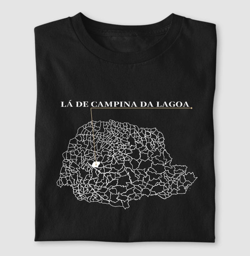 Camiseta Ponto de Origem de Campina da Lagoa