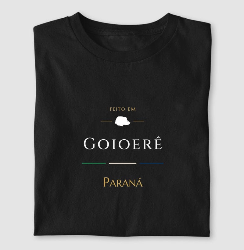 Camiseta Feito em de Goioerê