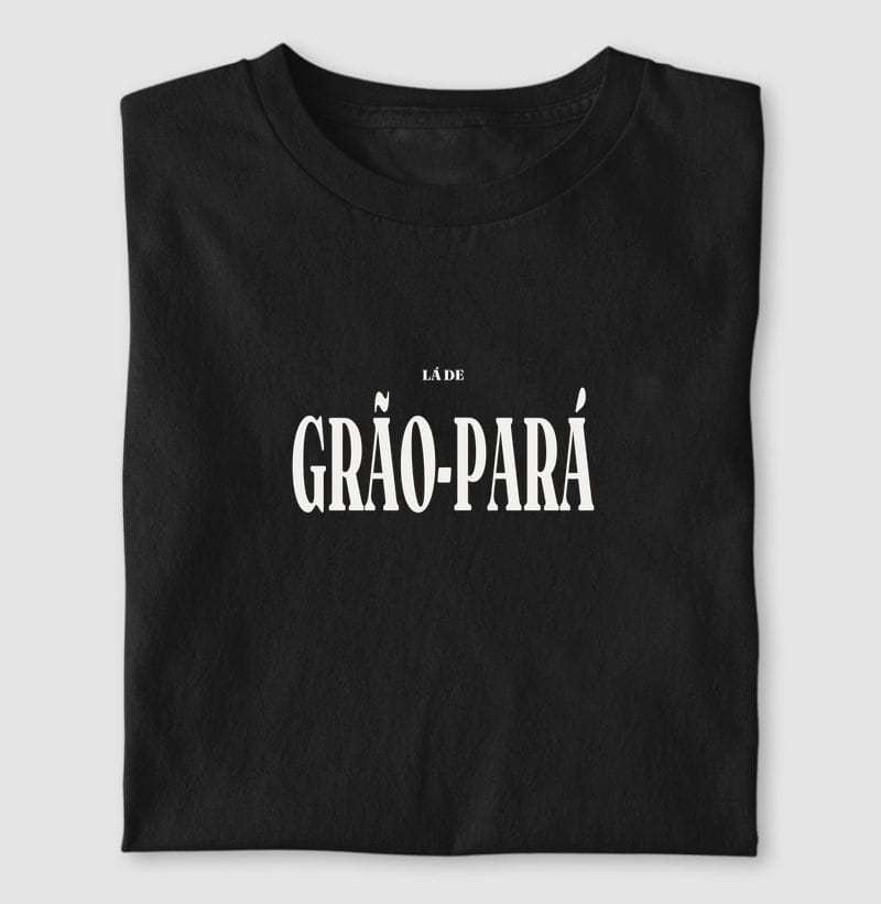 Camiseta Tipografia de Grão-Pará