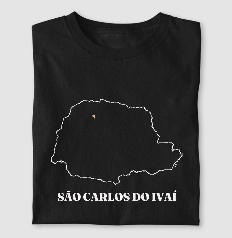 Camiseta Traço de São Carlos do Ivaí