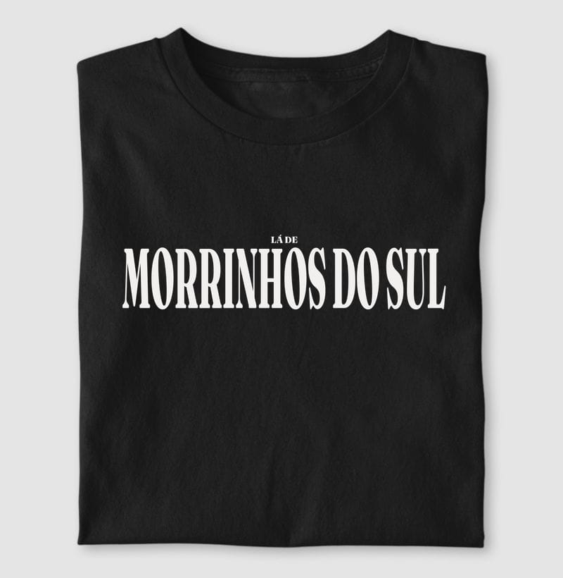 Camiseta Tipografia de Morrinhos do Sul