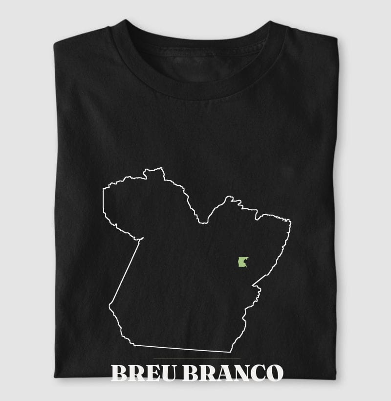 Camiseta Traço de Breu Branco