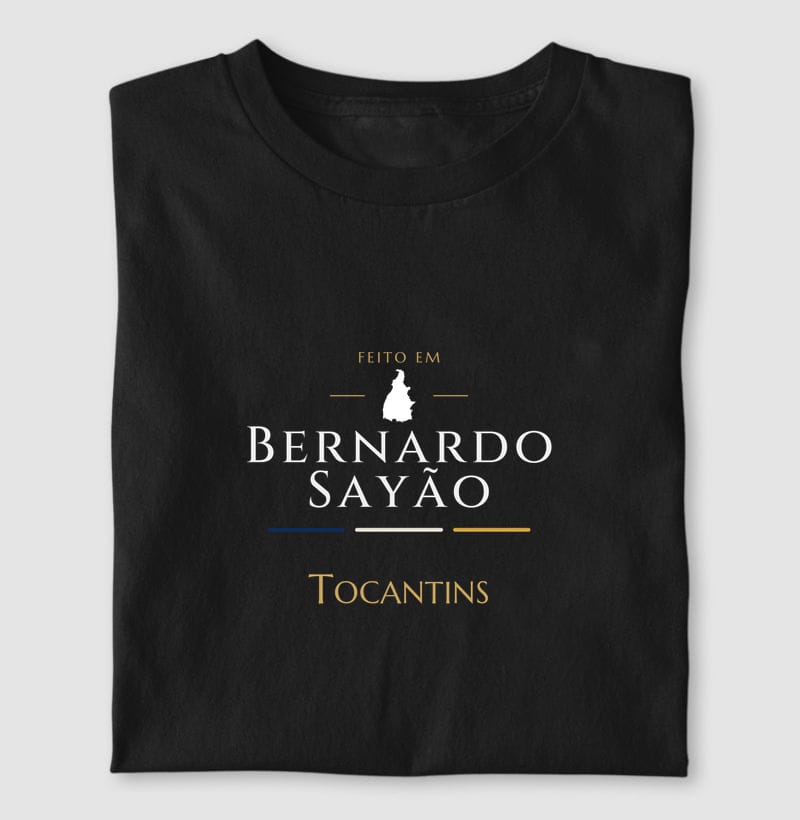 Feito em, Bernardo Sayão · TO